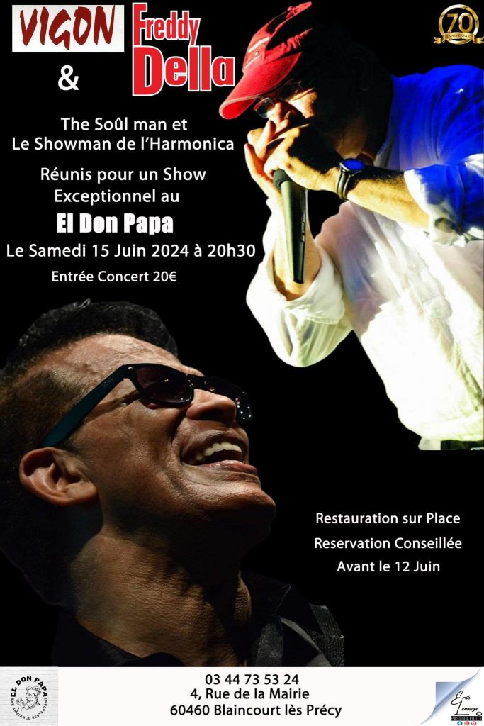 Concert Fredy Della et Vigon